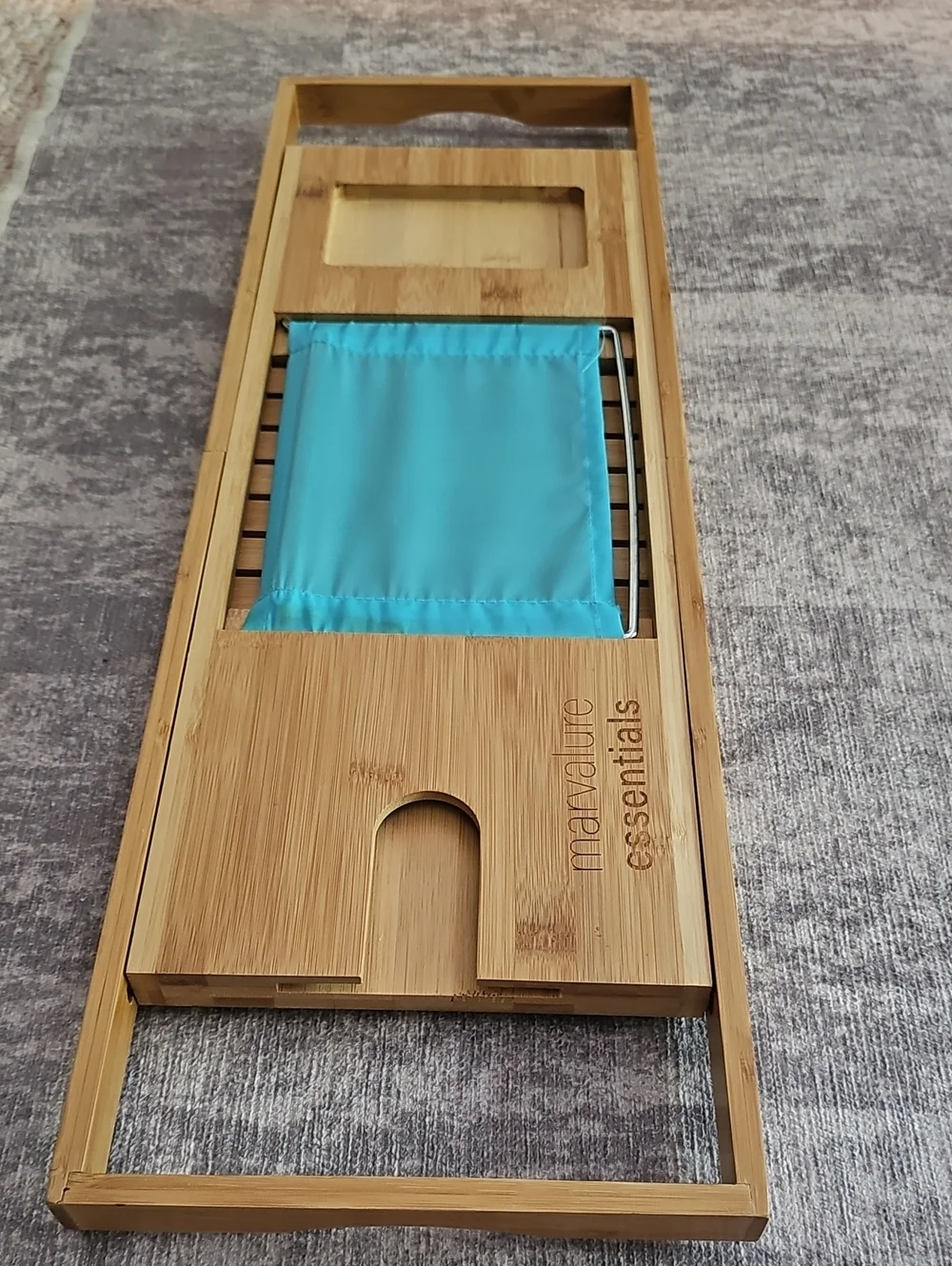 Marvalure Essentials Bamboo Bath Tray